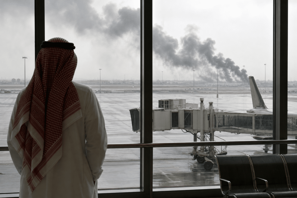 Riyadh Flights Suspended After Airport Attacks