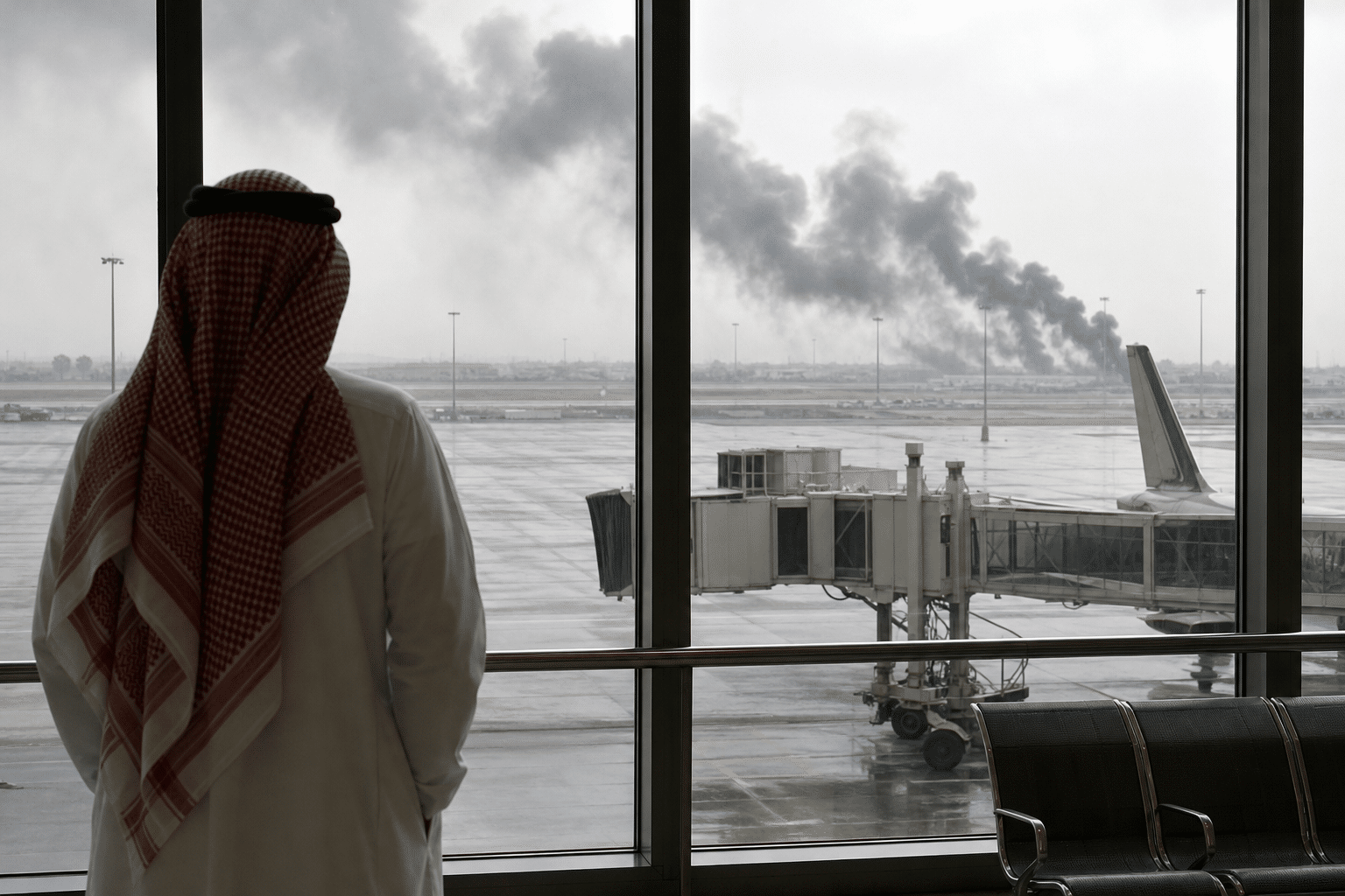 Riyadh Flights Suspended After Airport Attacks