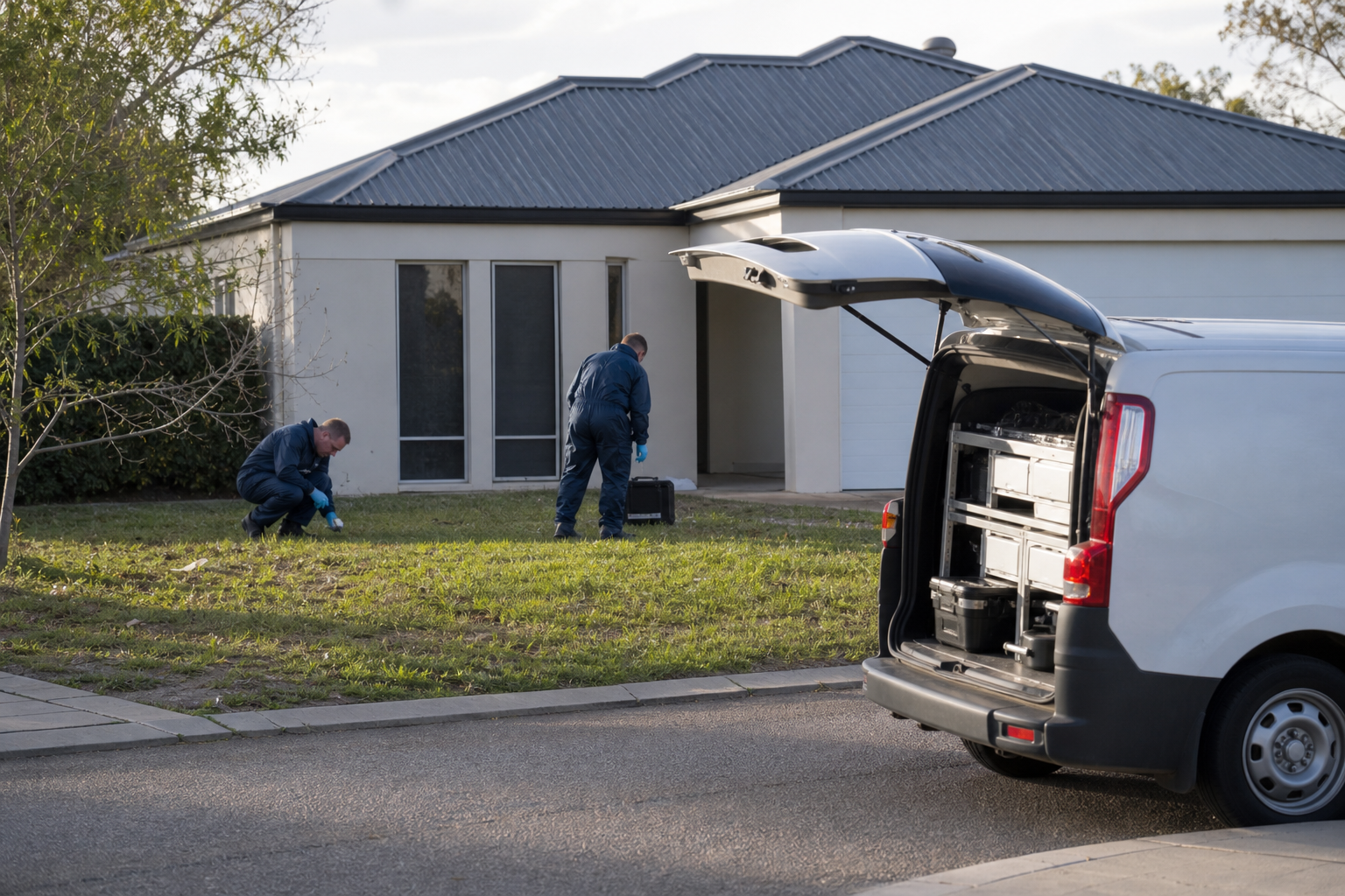 Homicide detectives investigate death at Orelia house