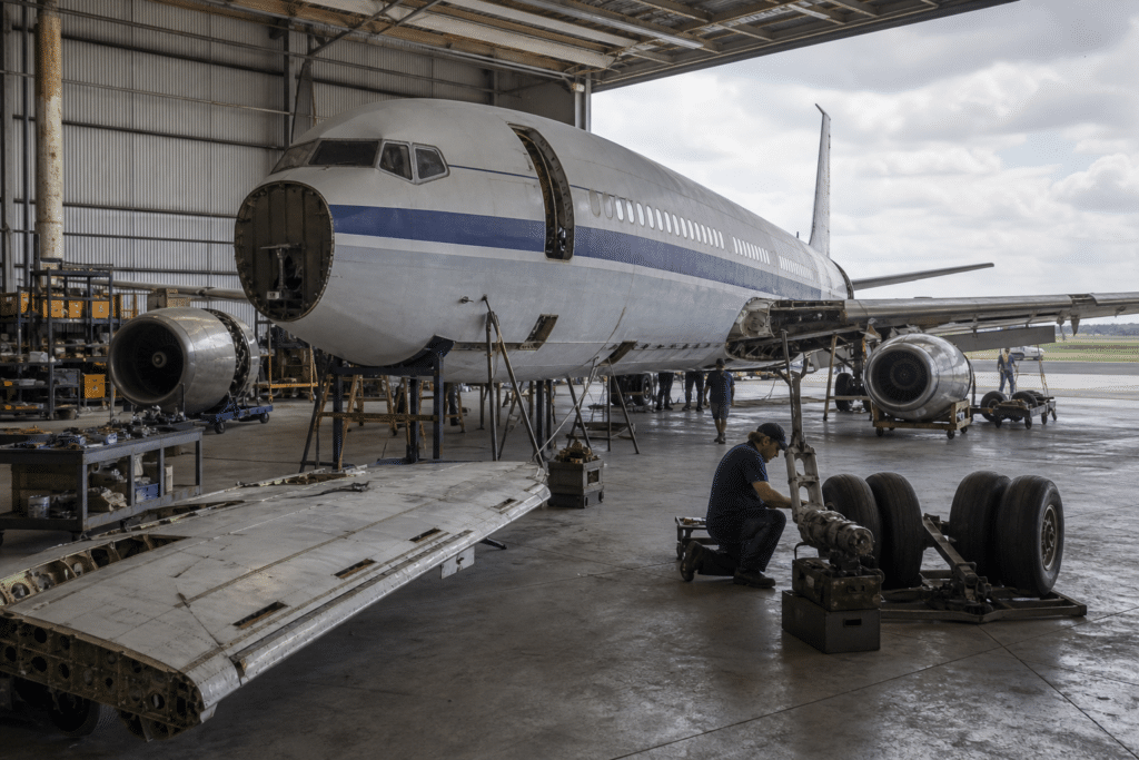 US Team Reassembles Travolta’s Former Boeing 707