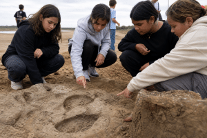 Megafauna Footprints Deepen Koonibba Students’ Learning