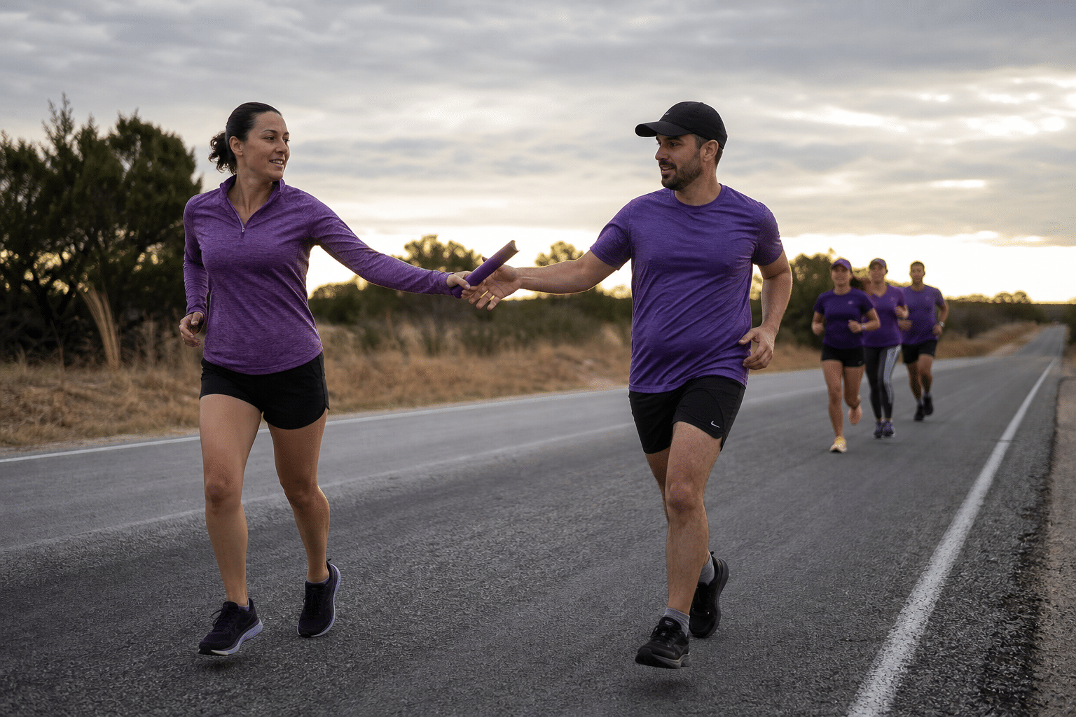 Runners Complete 4,000km Relay for Domestic Violence Awareness