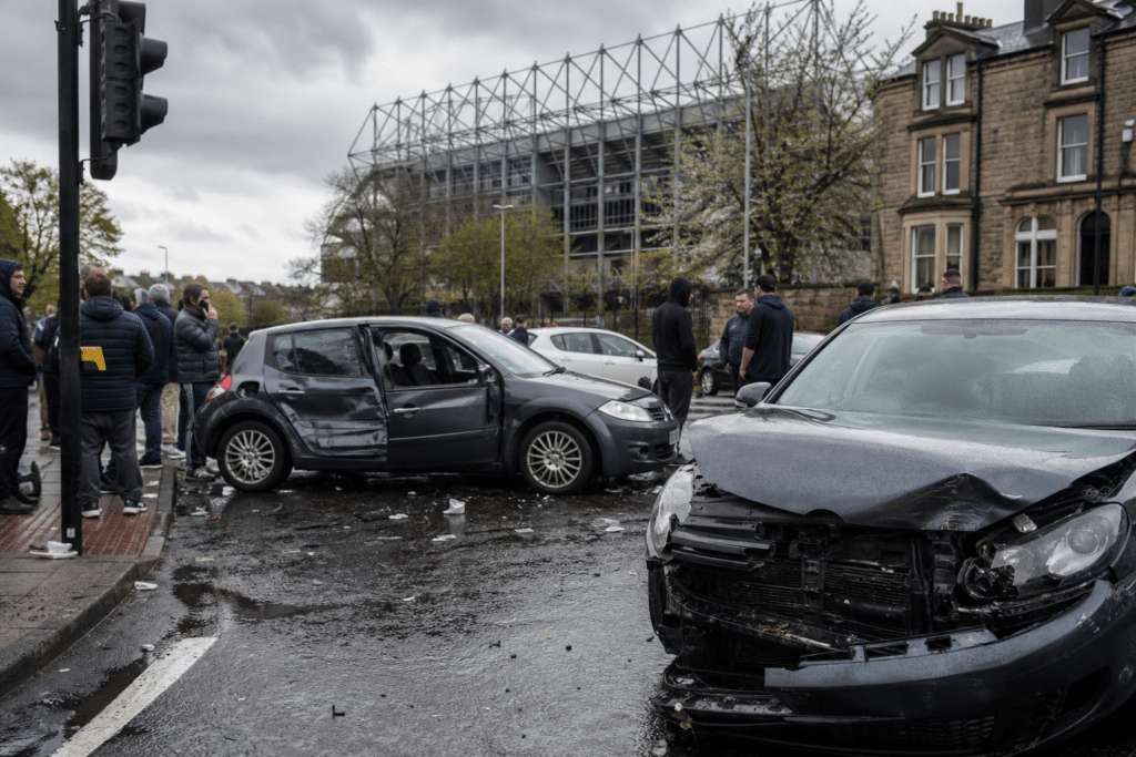 Teen Charged After Newcastle Supporters Crash