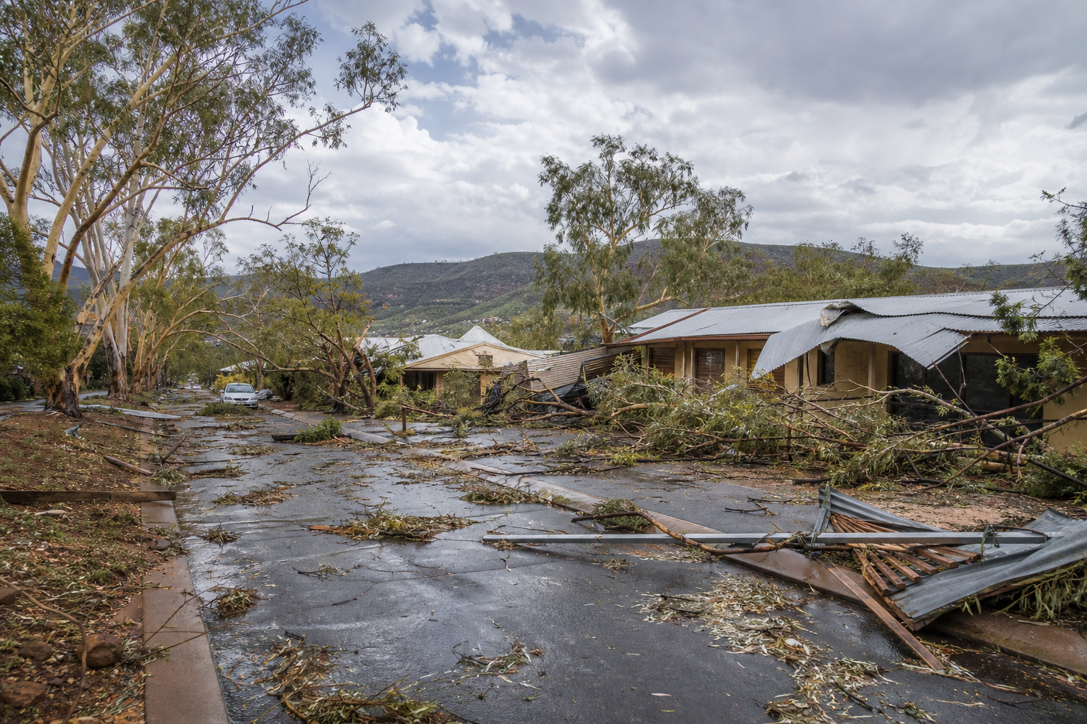 Alice Springs Faces More Storms After Widespread Damage
