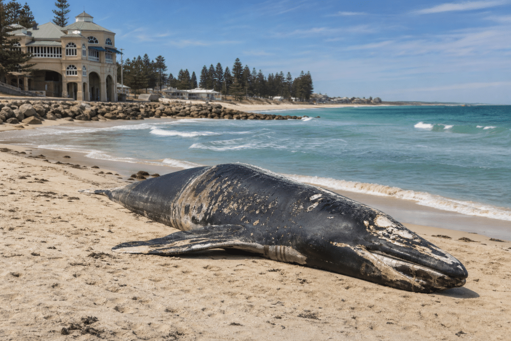 Cottesloe Beaches Close After Dead Whale Washes Ashore