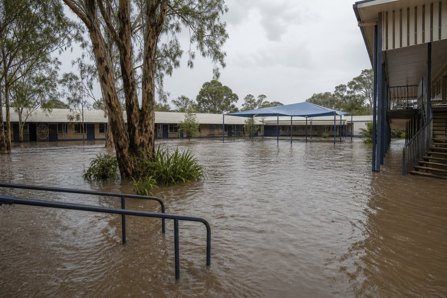 Queensland Schools Shut After Flash Flooding