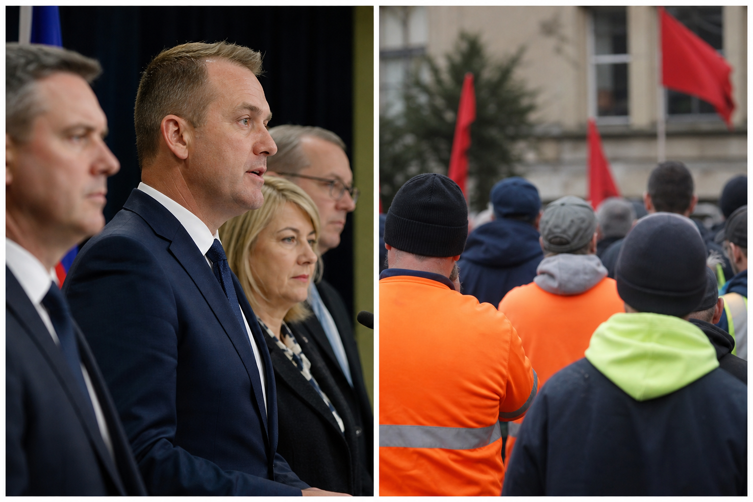 Tasmanian ministers’ Christmas posts draw union criticism