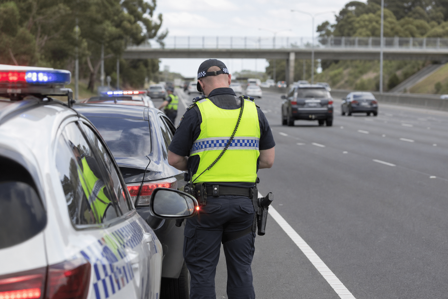 Five charged after Monash Freeway police operation