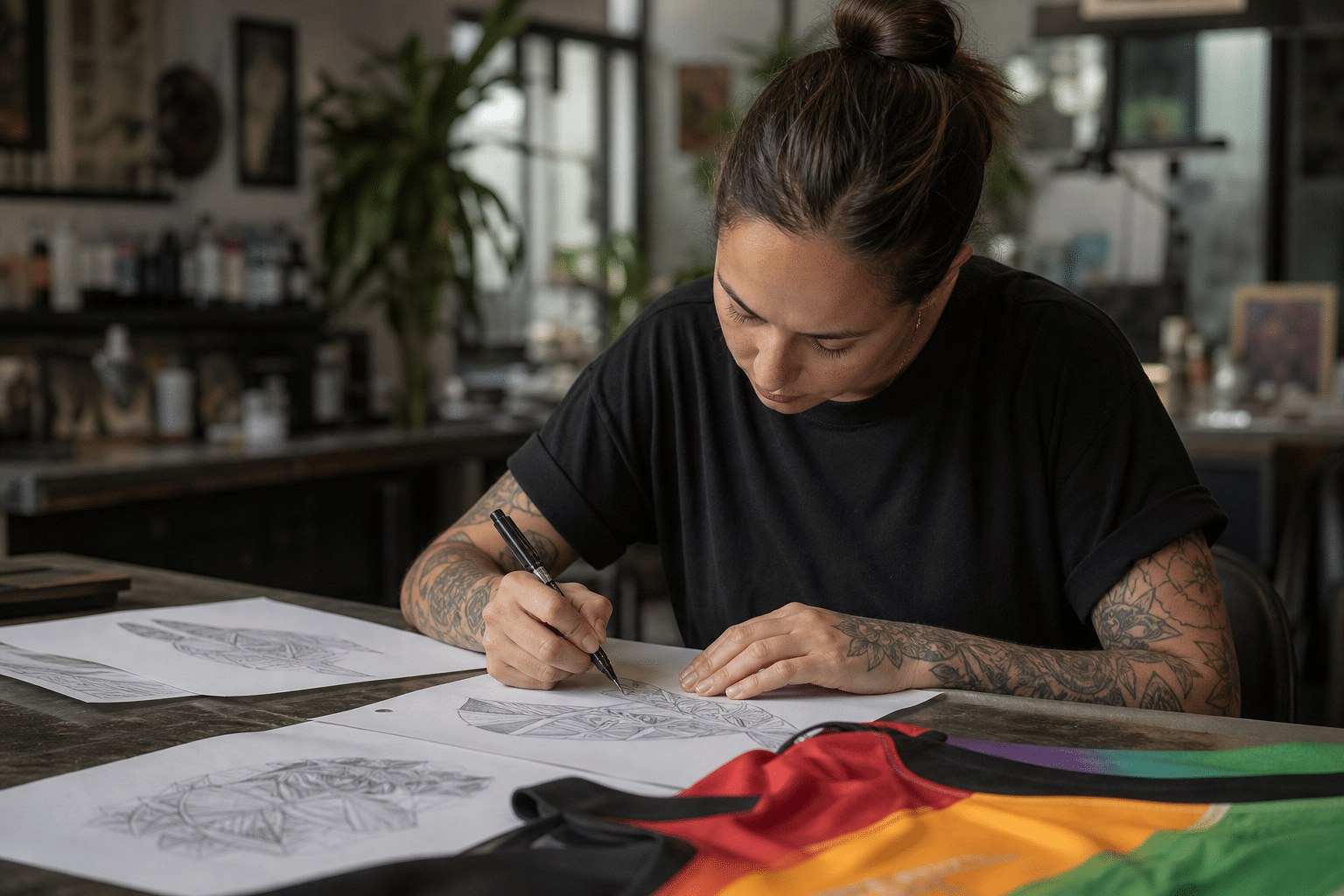 Tattoo Artist Designs Gold Coast Suns Pride Guernsey
