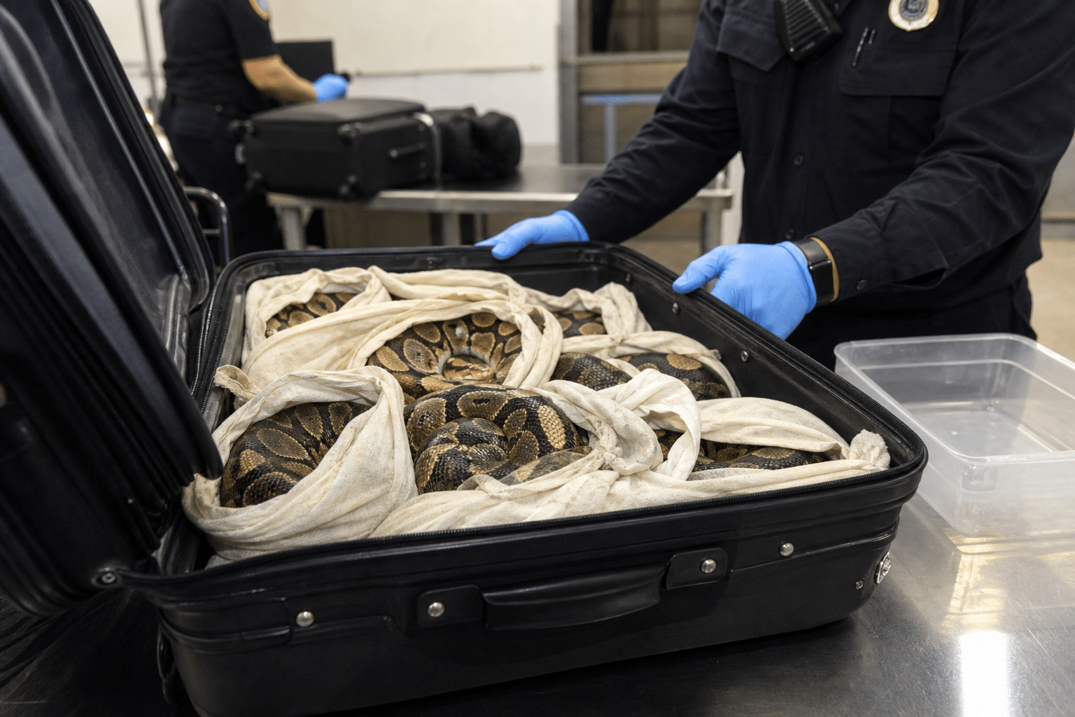 Authorities Warn of Reptile Smuggling Recruitment