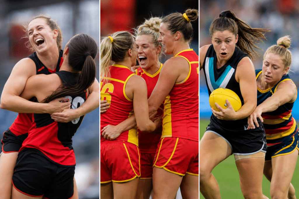Essendon, Suns and Power Secure AFLW Breakthrough Wins