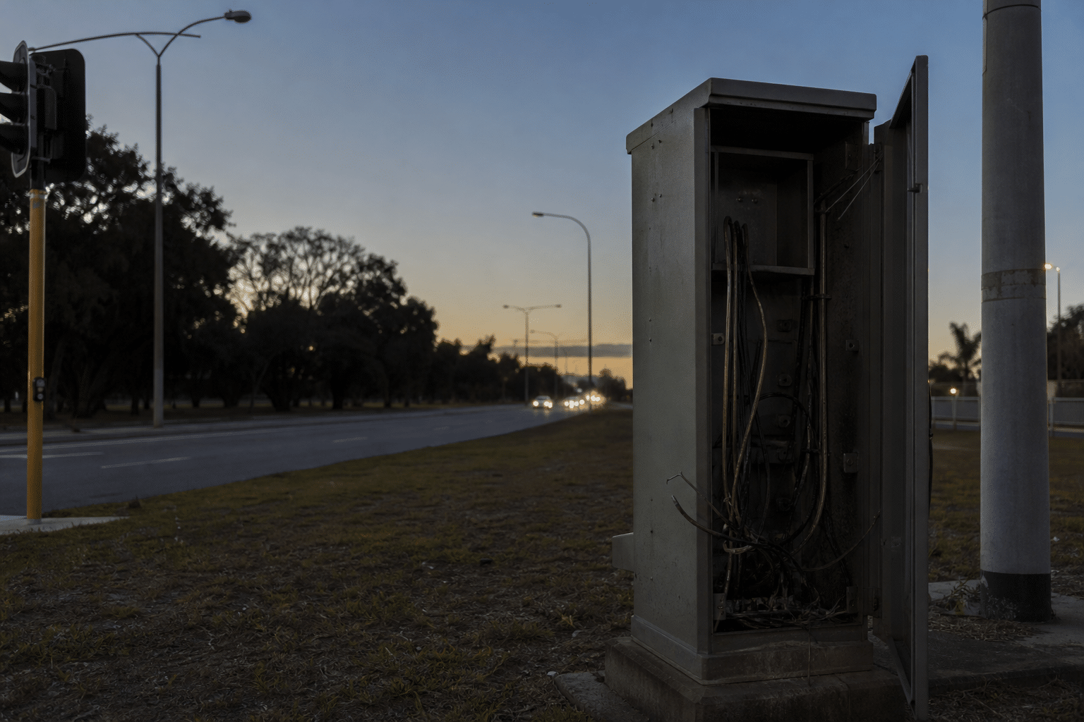 Copper theft leaves Perth roads unlit