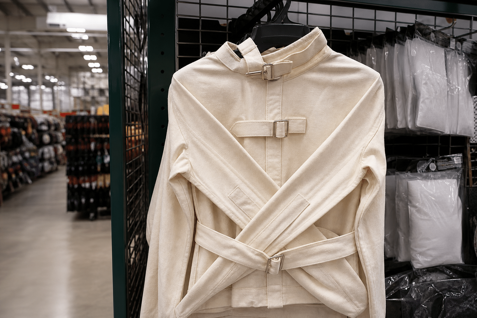 Bunnings Removes Straitjacket Halloween Costume