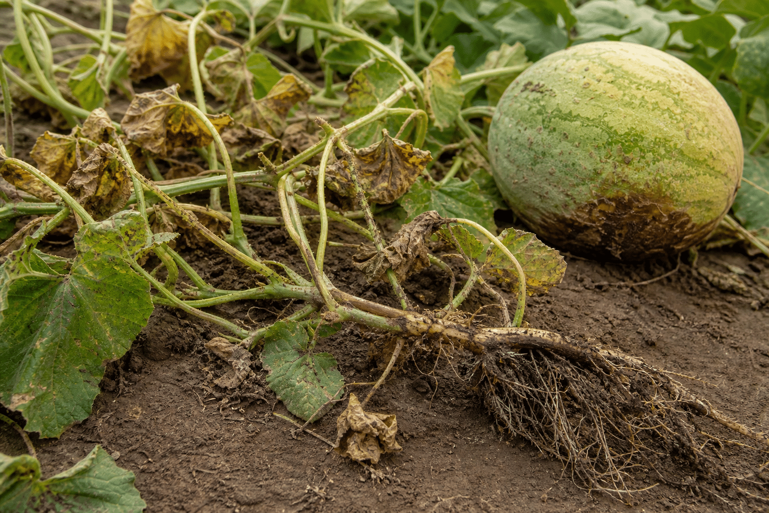 Root Rot Fungus Found in NT Melon Crops