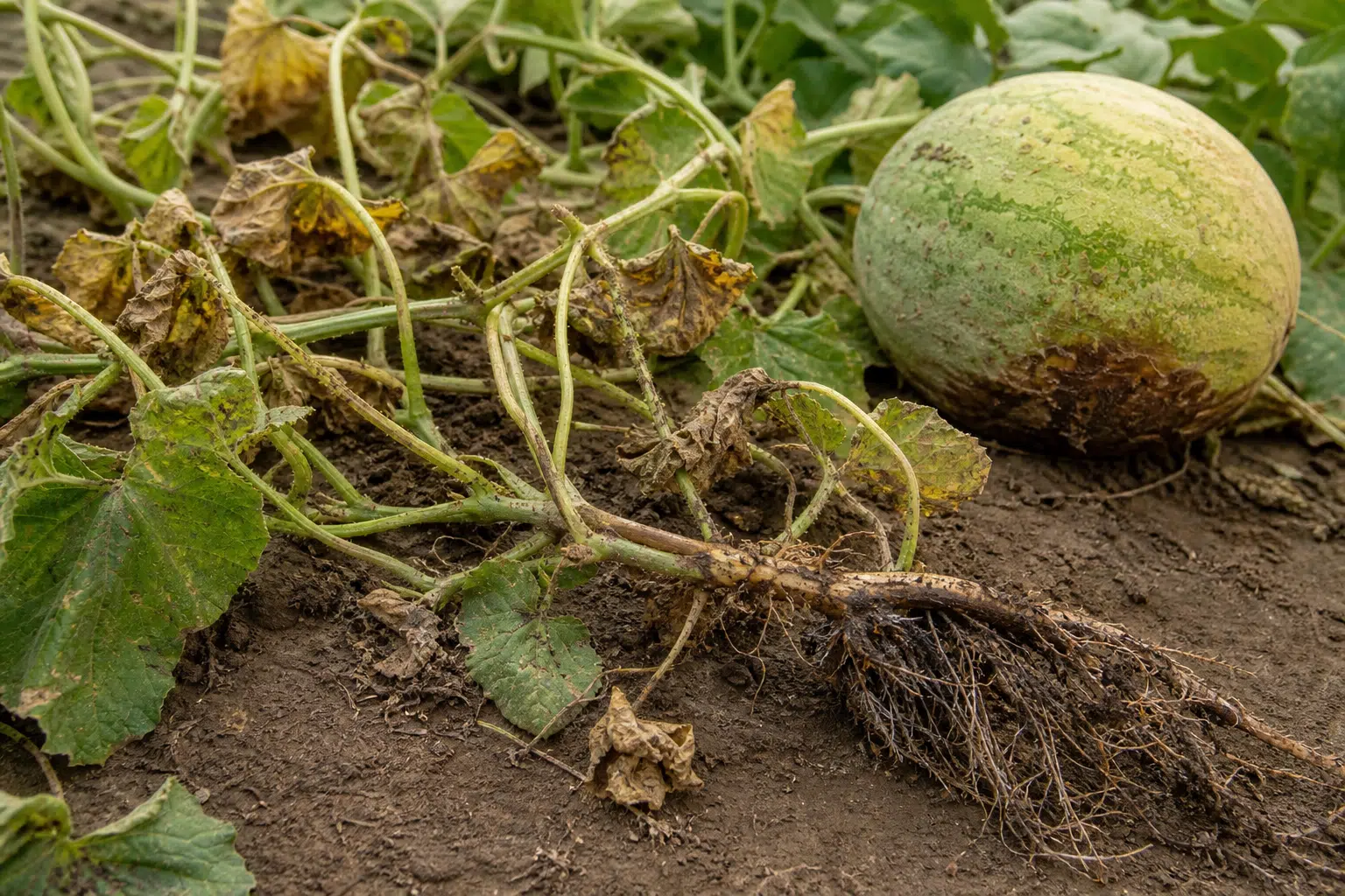 Root Rot Fungus Found in NT Melon Crops