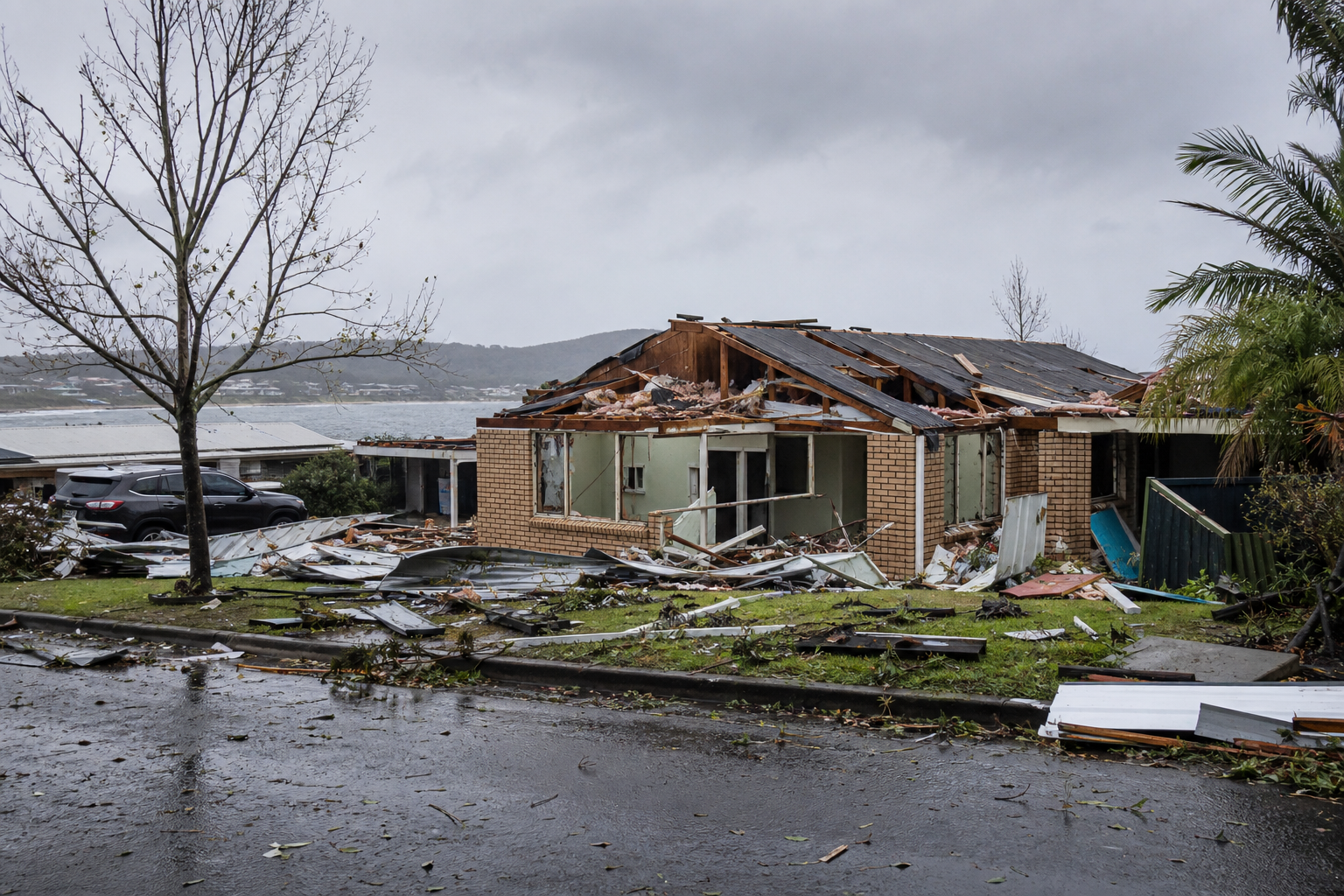 Tornado damages Ulladulla homes and businesses