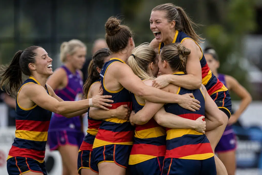 Crows End Suns’ Six-Game AFLW Winning Streak
