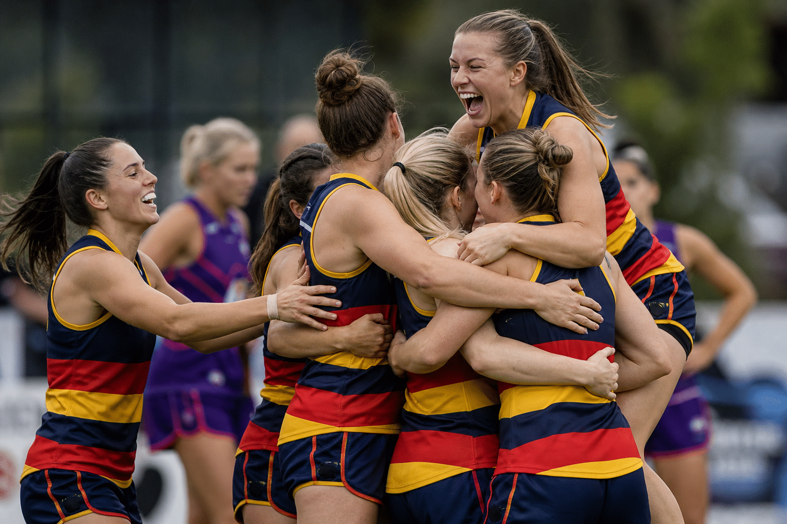 Crows End Suns’ Six-Game AFLW Winning Streak