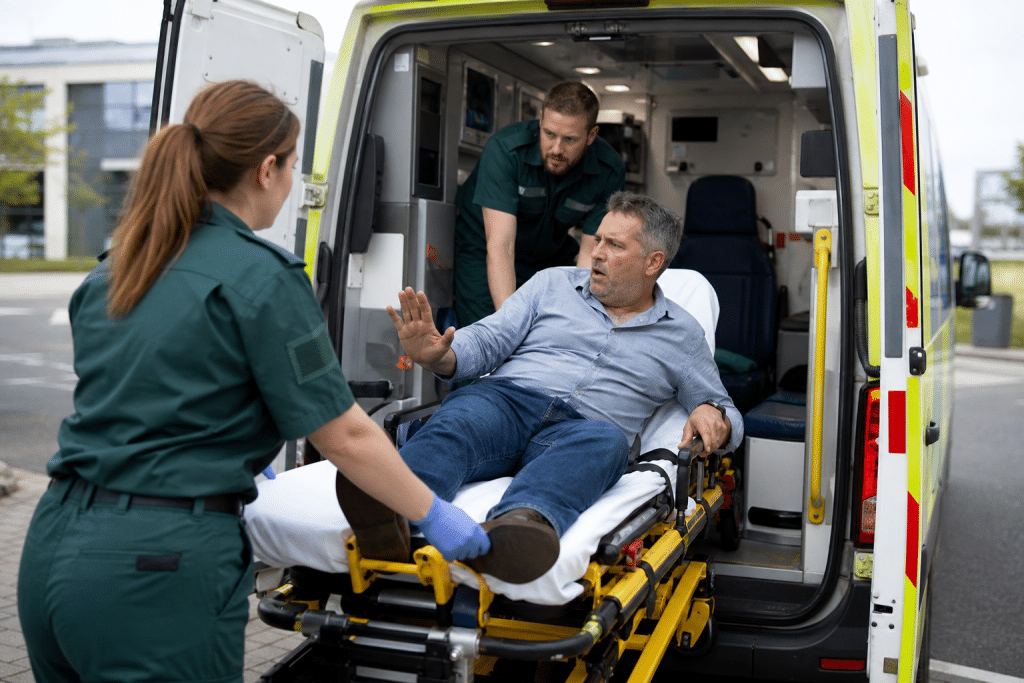 Labor Pledges Ambulance Fees for Abusive Patients