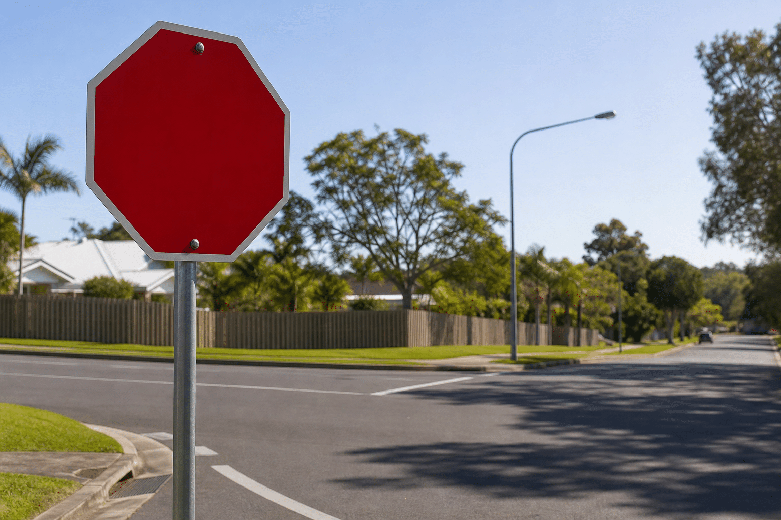 Queensland rejects call to replace stop signs