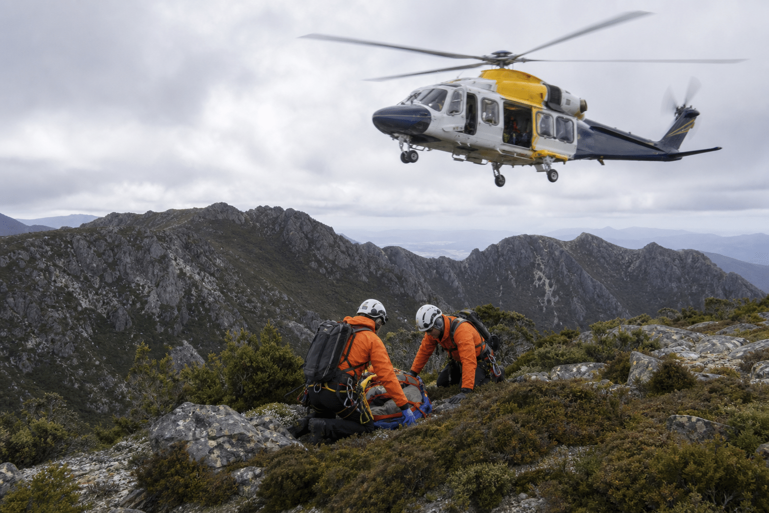 Two helicopter rescues prompt Tasmania walking safety warning