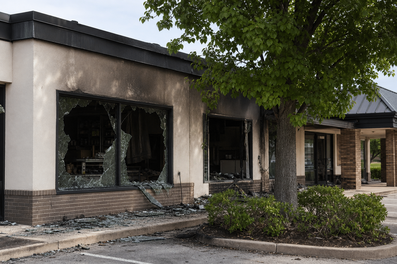 Elliott Businesses Damaged After Family Dispute Escalates