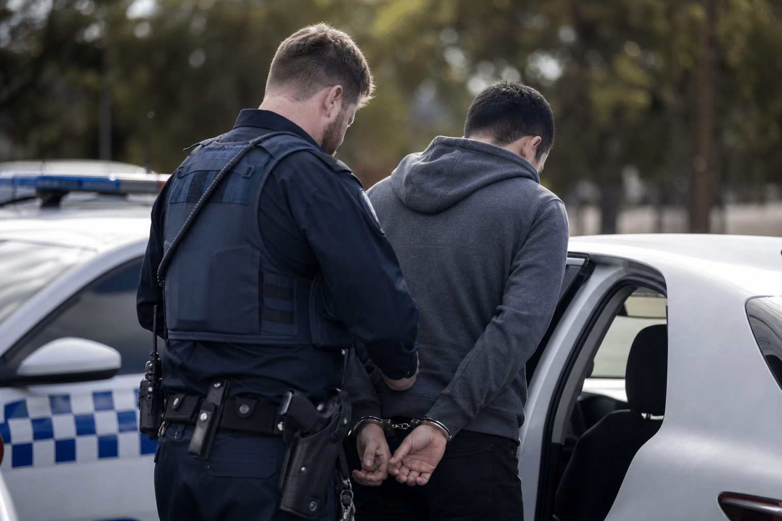 Driver arrested after alleged rideshare ramming in Greenwith