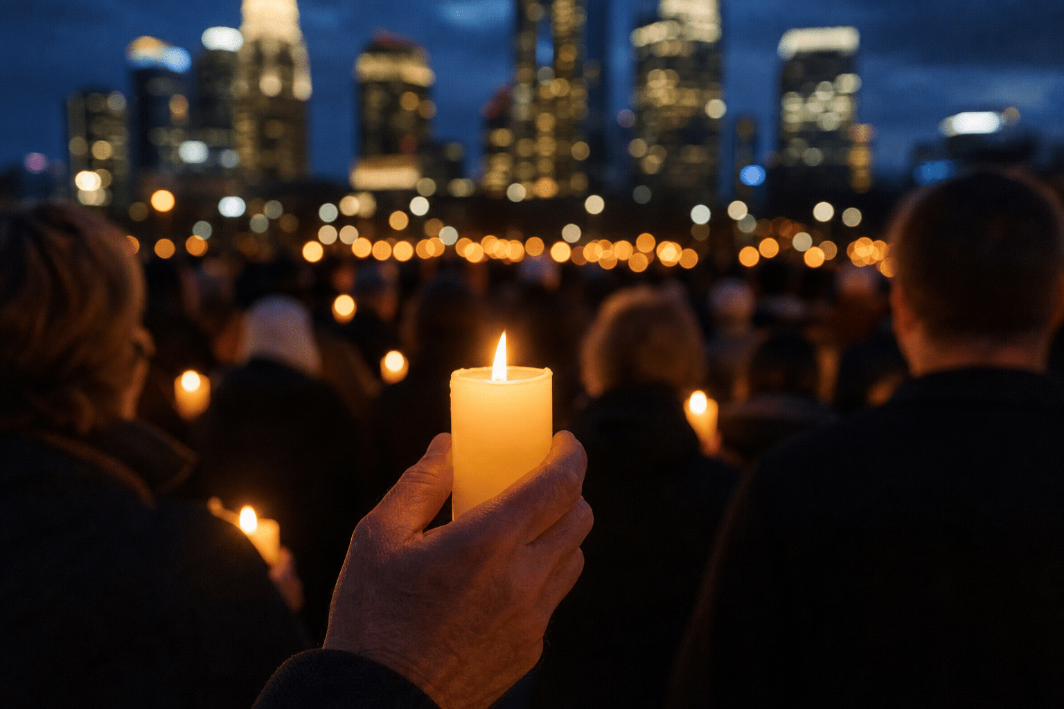 Candles lit nationwide for critically injured Helen Haines