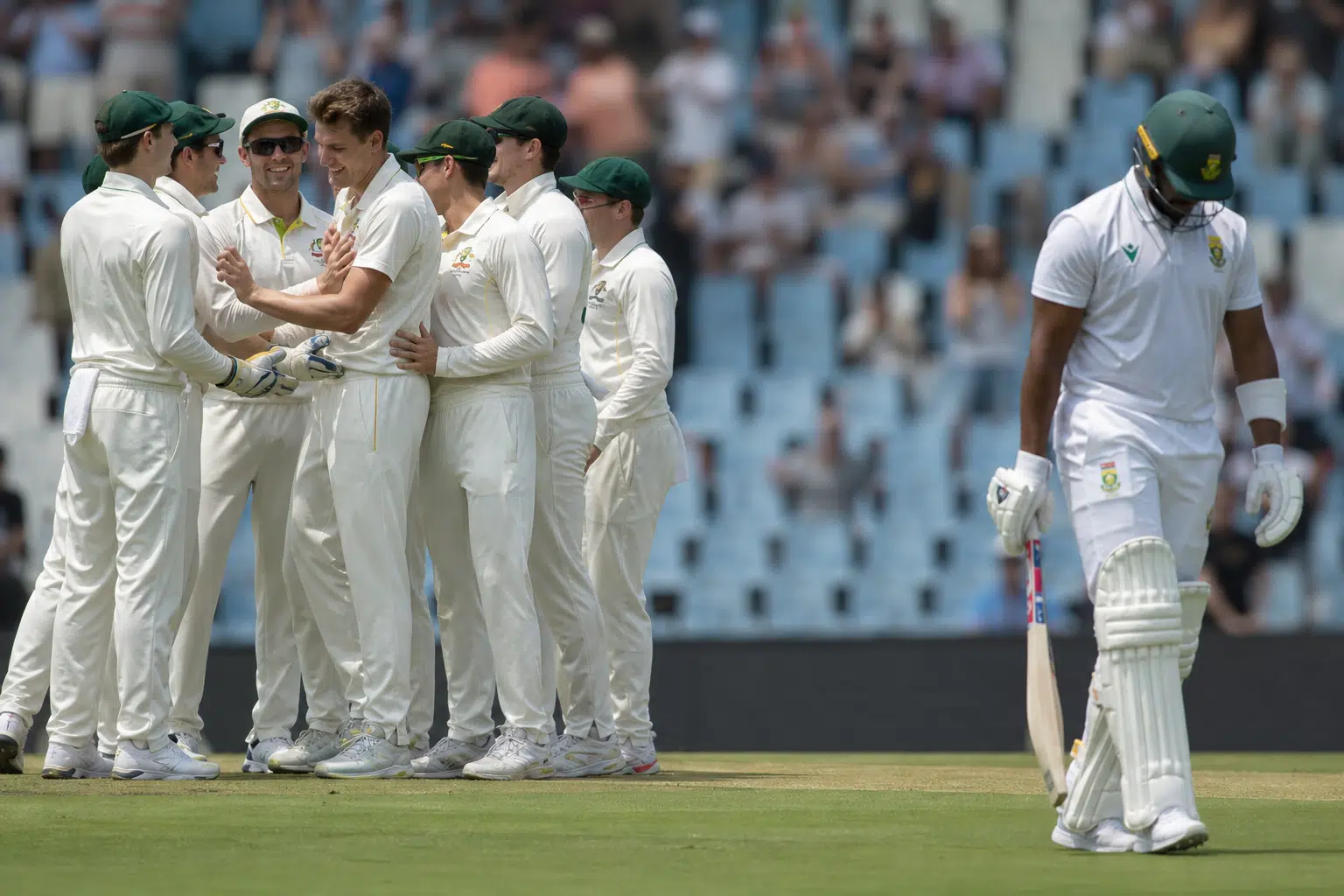 South Africa 2-20 Against Australia in Second Test