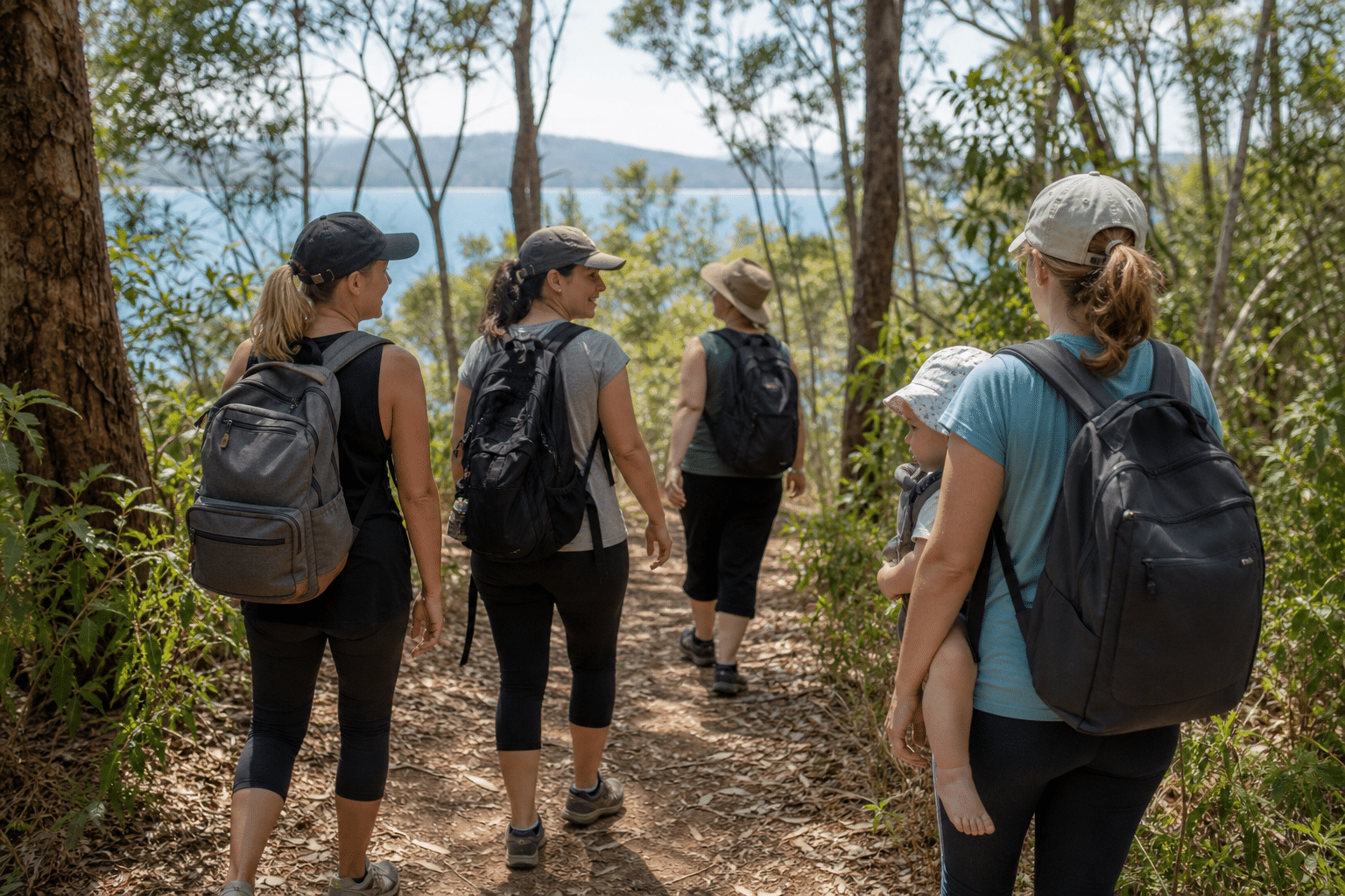 Sunshine Coast Mums Find Support on Bushwalks