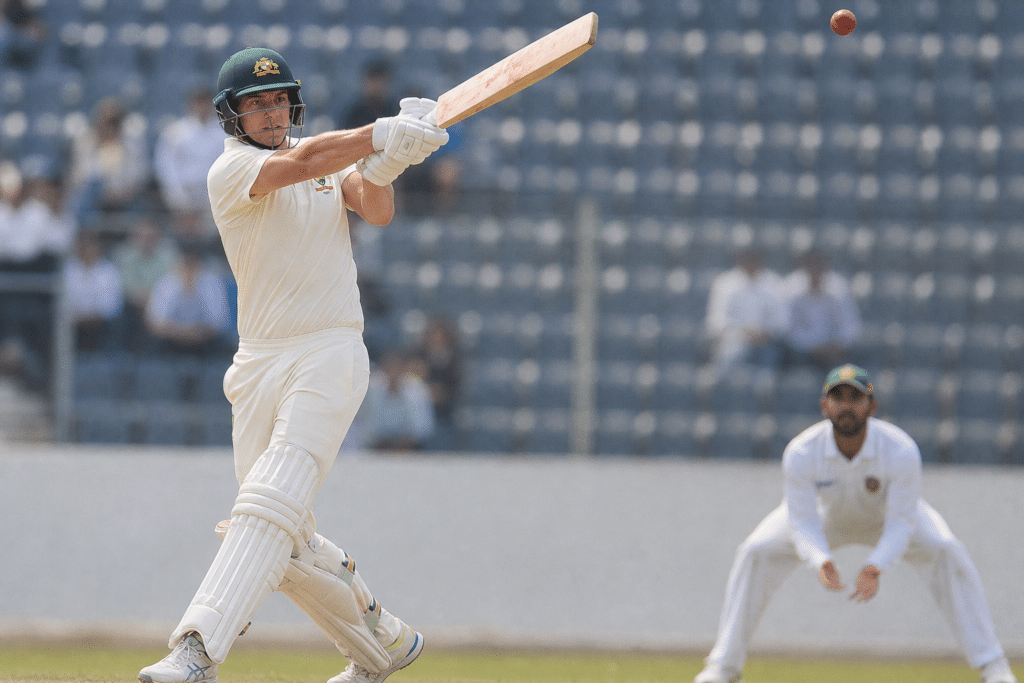 Voll’s Quickfire Ton Seals Australia’s Bangladesh Series