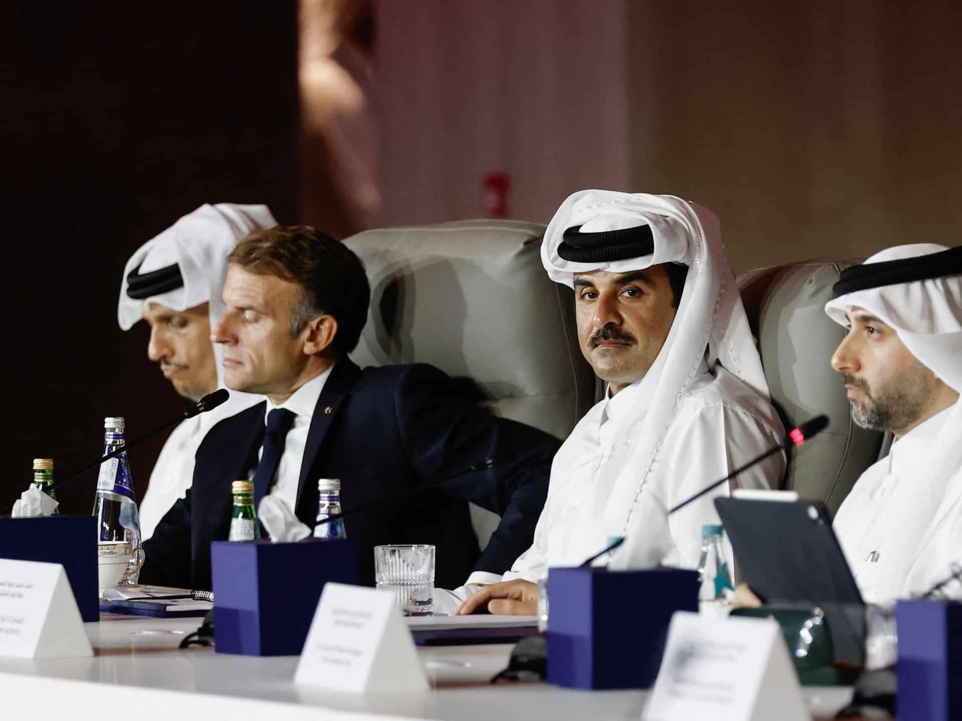 Qatar and France Urge Hormuz Access, Gaza Ceasefire Action